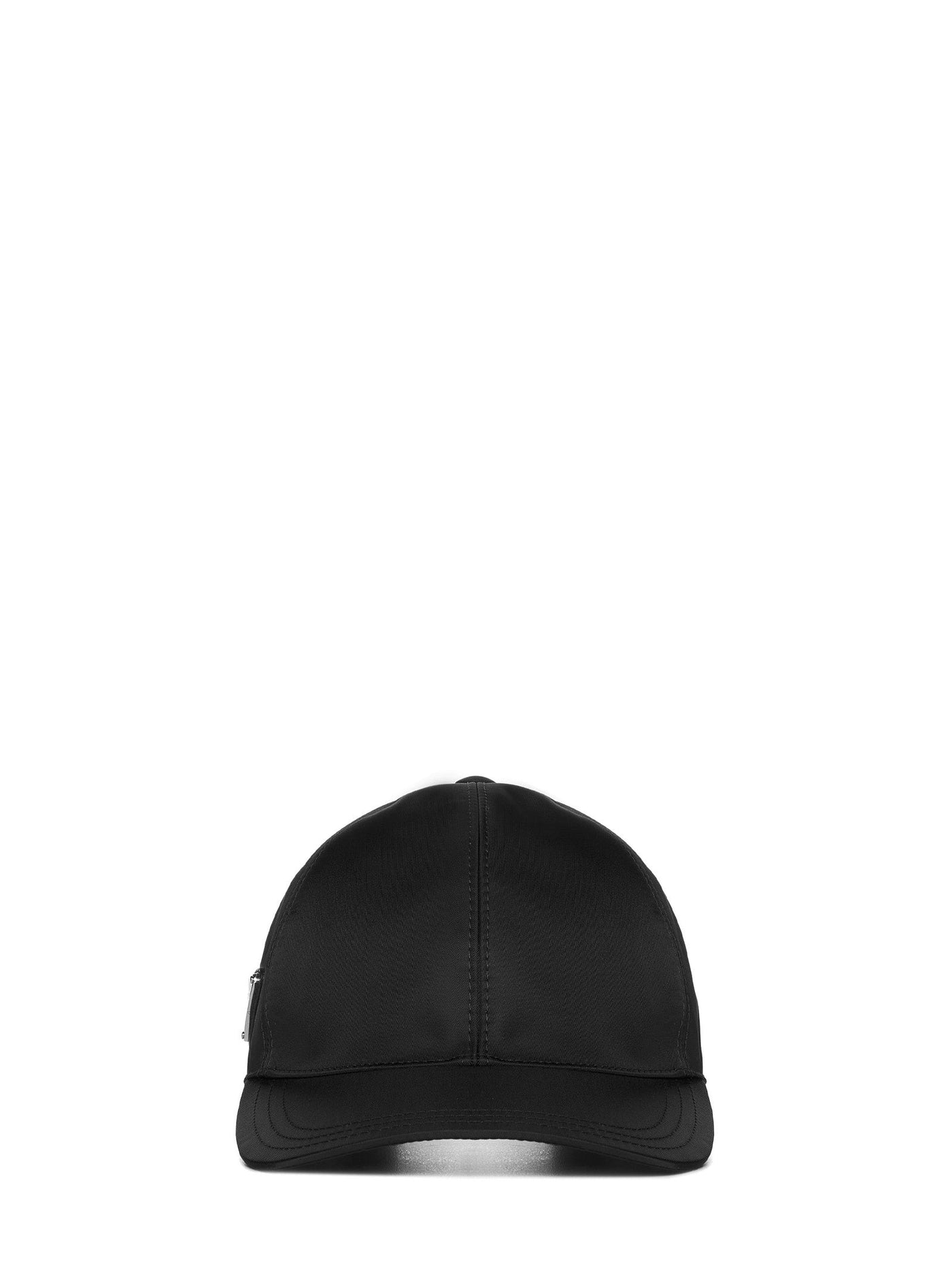Prada 2hc2742dmif0002 Re-Nylon Baseball Cap — Black Polyamide Caps
