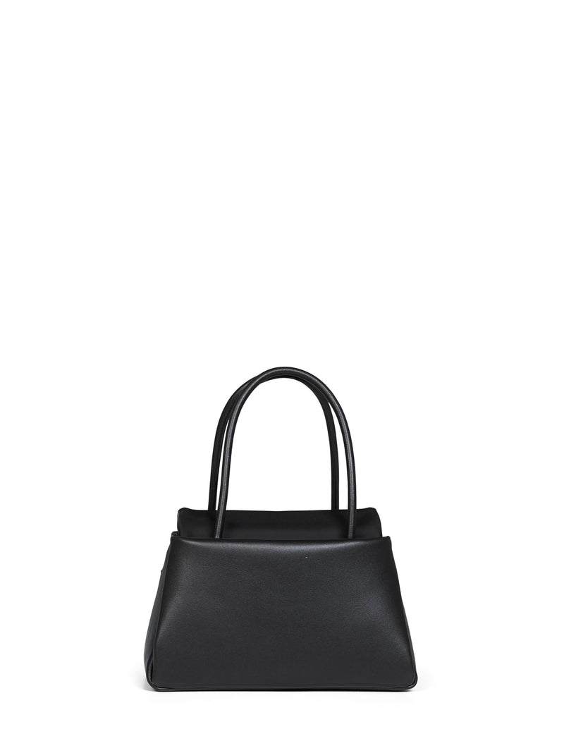 Prada Passage Shoulder Bag — Black Calf Leather