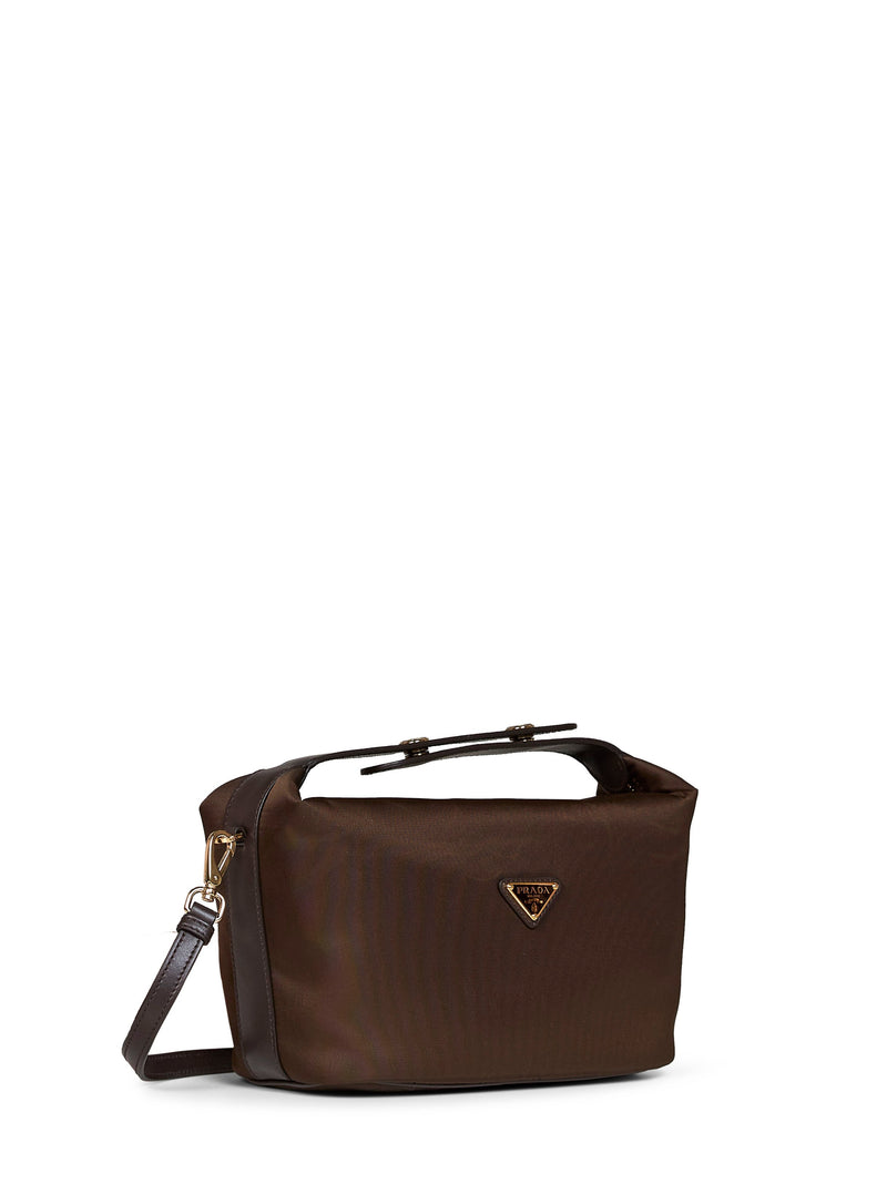 Prada Shoulder Bag — Brown Recycled Polyamide