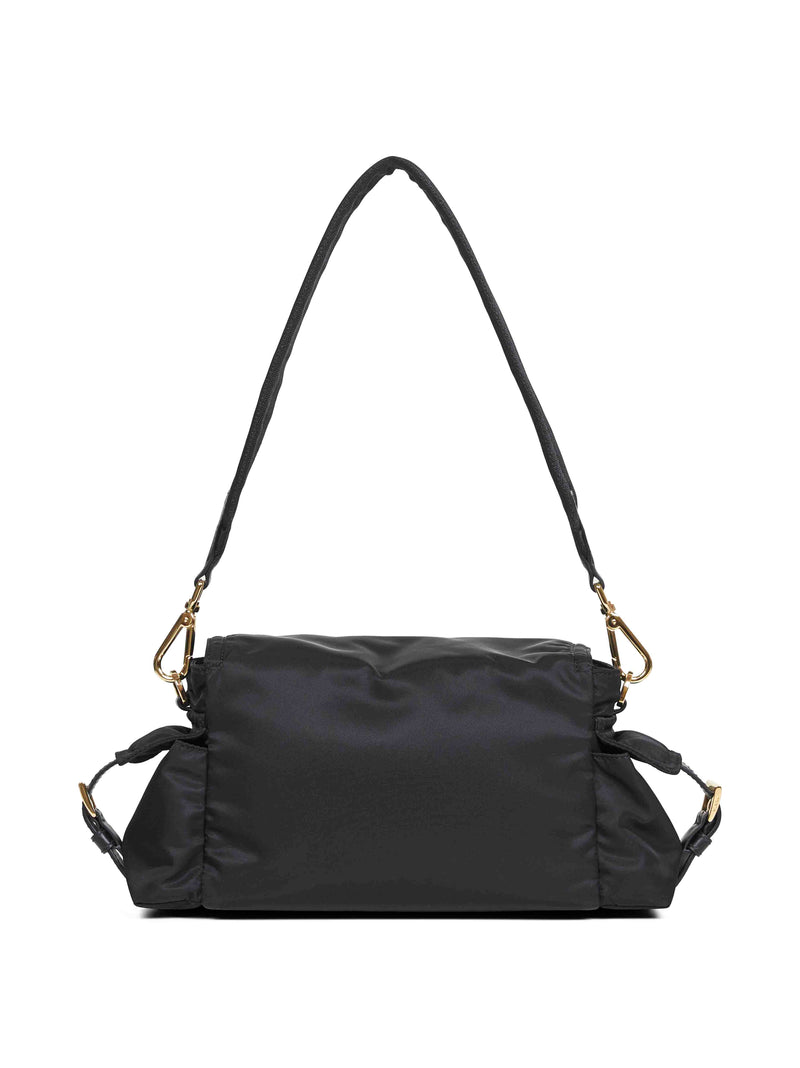 Prada Explore Shoulder Bag — Black Recycled Polyamide