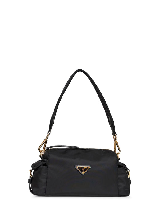 Prada Explore Shoulder Bag — Black Recycled Polyamide