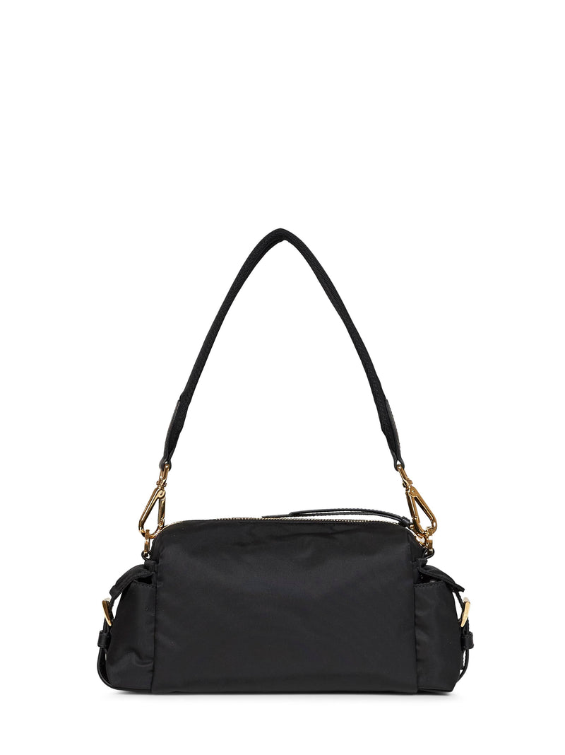 Prada Explore Shoulder Bag — Black Recycled Polyamide
