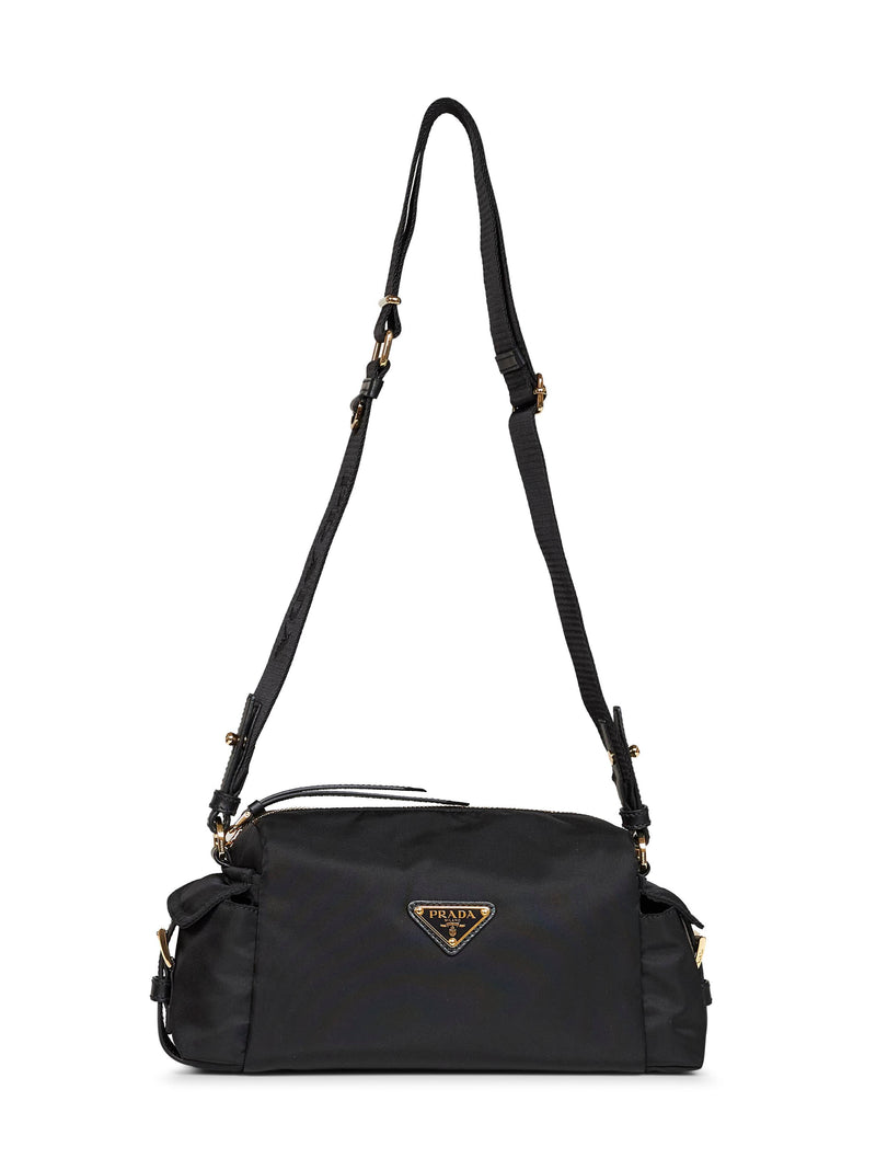 Prada Explore Shoulder Bag — Black Recycled Polyamide