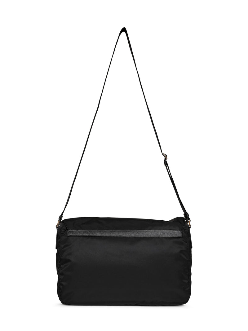 Prada Recycled Polyamide Crossbody Bag — Black