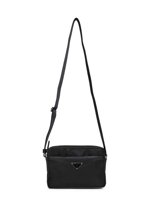 Prada Re-Nylon Crossbody Bag — Black Recycled Polyamide