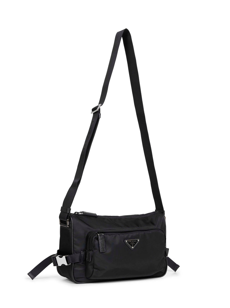 Prada Crossbody Bag — Black Recycled Polyamide