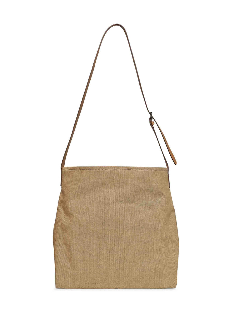 Prada Route Crossbody Bag — Beige Polyamide