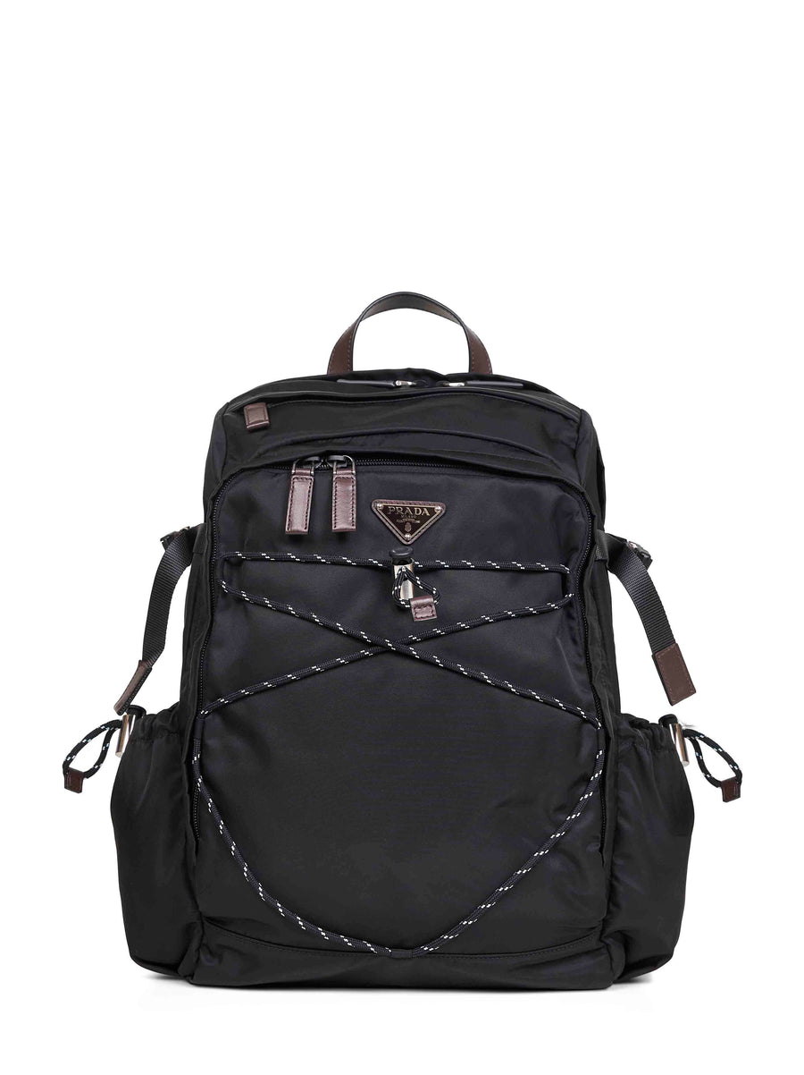 Prada Speedrock Backpack — Black Recycled Polyamide