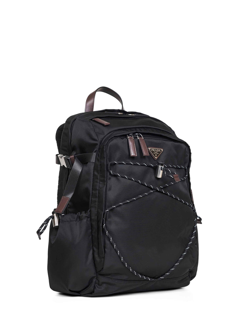 Prada Speedrock Backpack — Black Recycled Polyamide