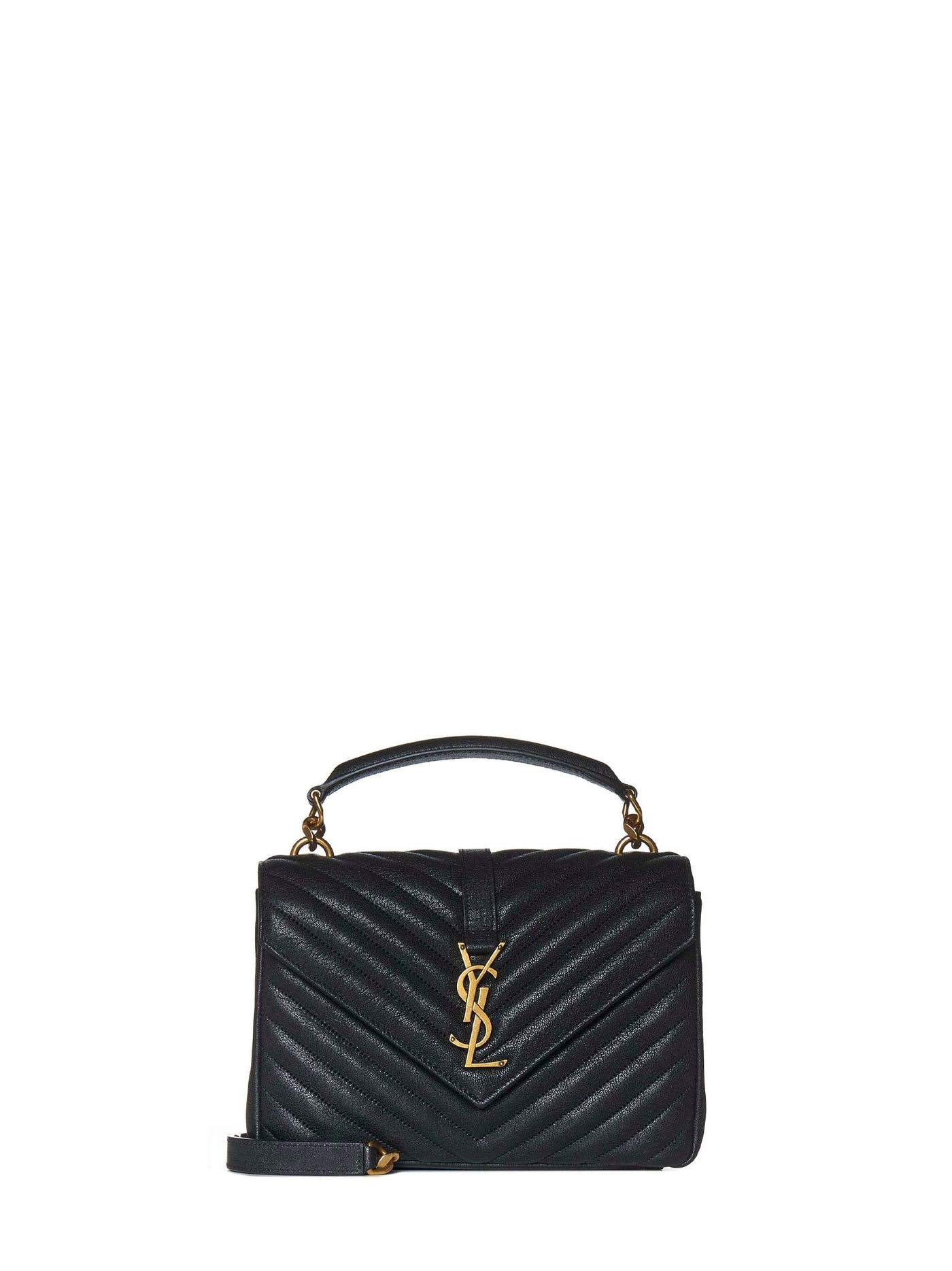 Saint Laurent Shoulder Bag — Black