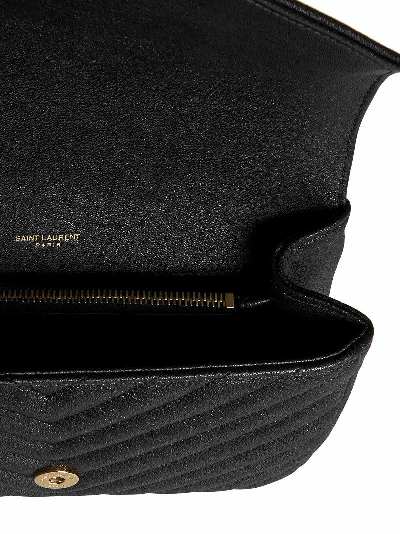 Saint Laurent Shoulder Bag — Black