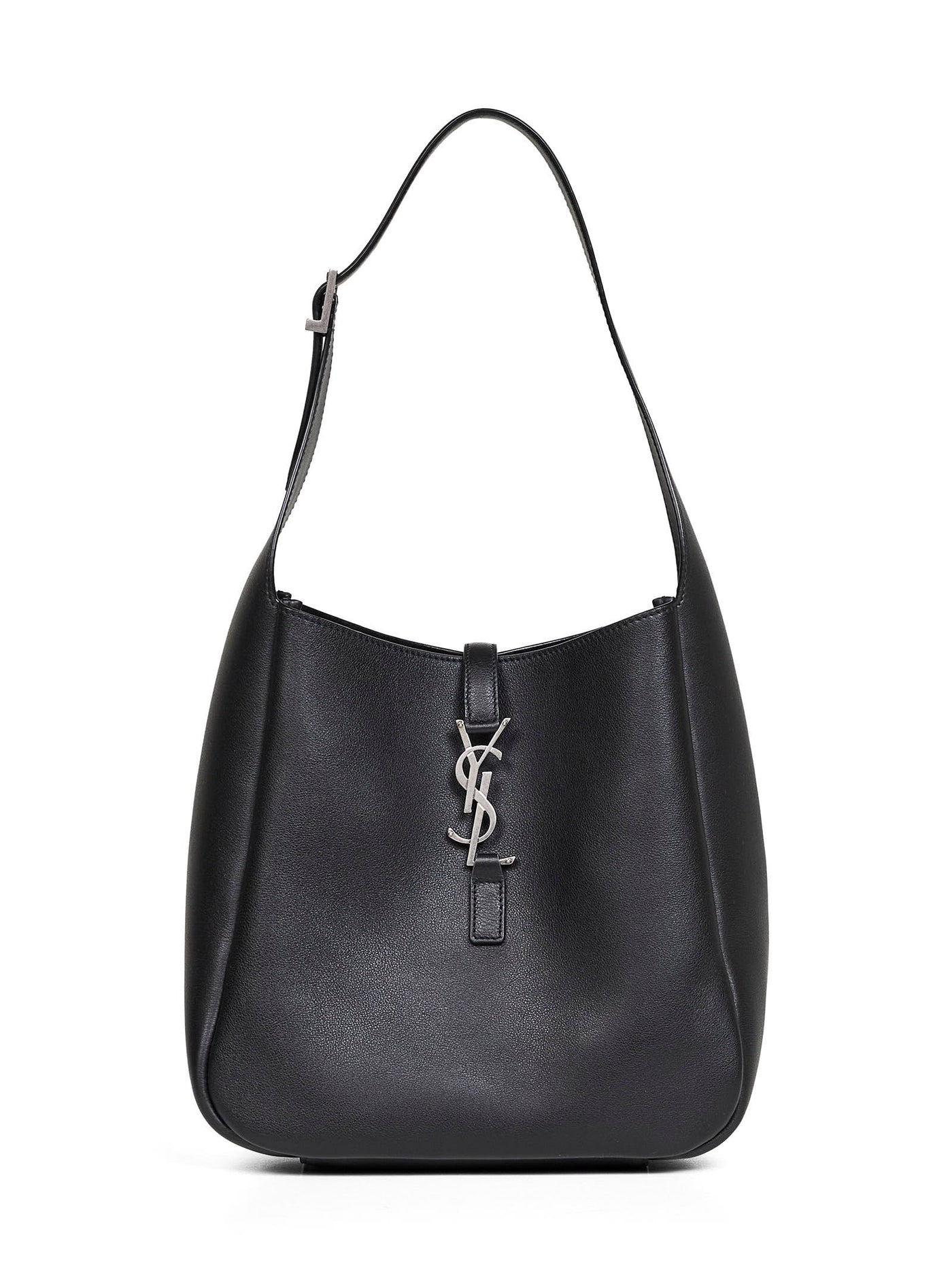 Saint Laurent Le 5 À 7 Shoulder Bag — Black Calfskin