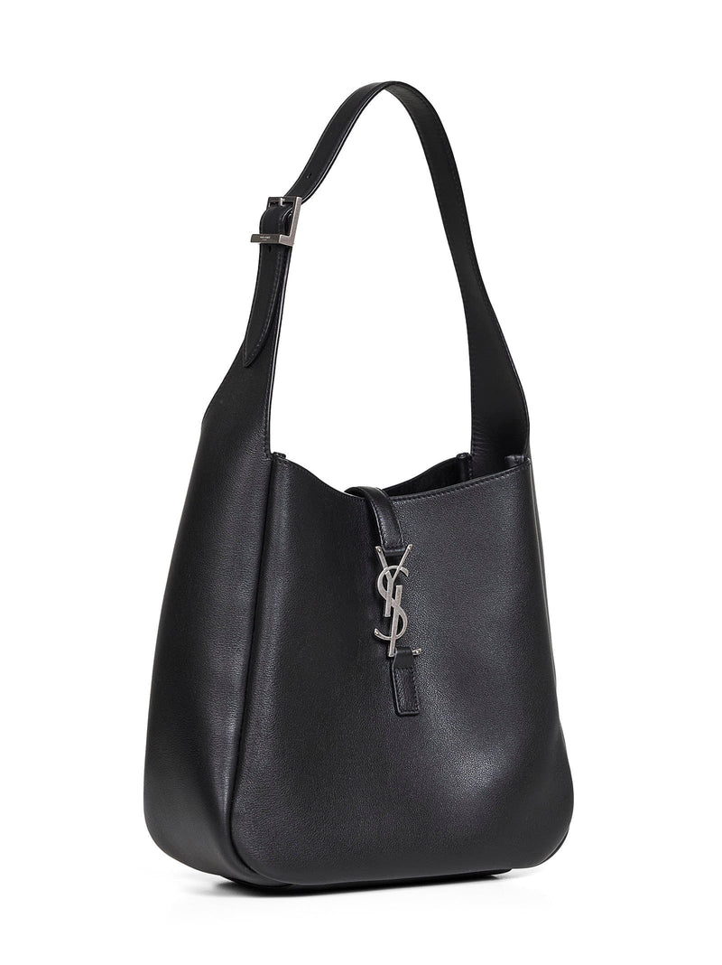 Saint Laurent Le 5 À 7 Shoulder Bag — Black Calfskin