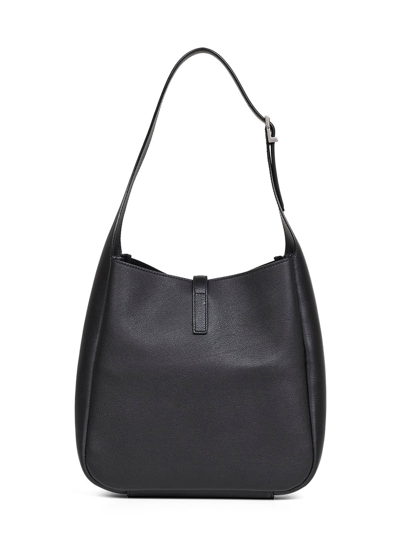 Saint Laurent Le 5 À 7 Shoulder Bag — Black Calfskin