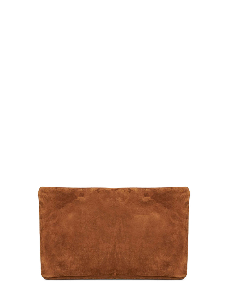 Saint Laurent Clutch — Camel Calfskin