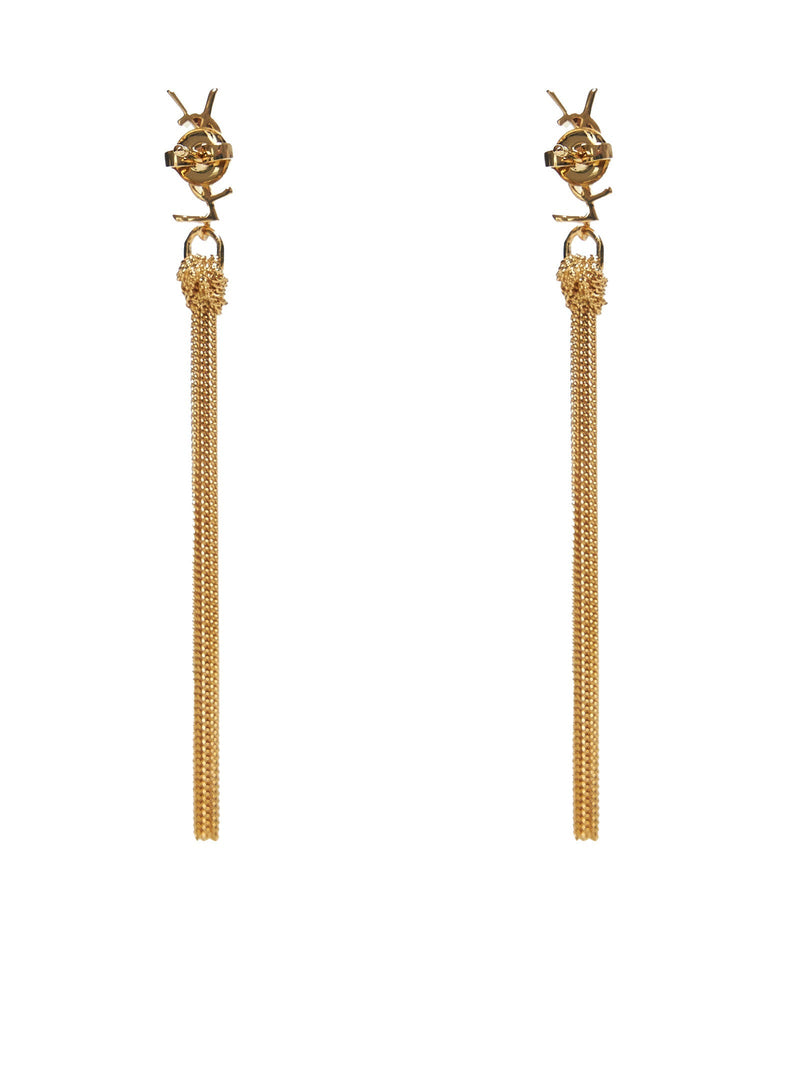 Saint Laurent Cassandre Earrings — Gold Brass