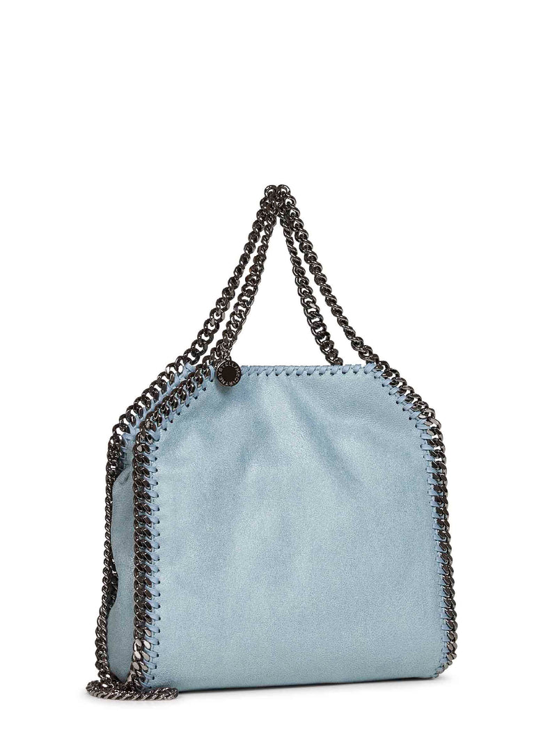 Stella Mccartney Falabella Shoulder Bag — Blue Polyester
