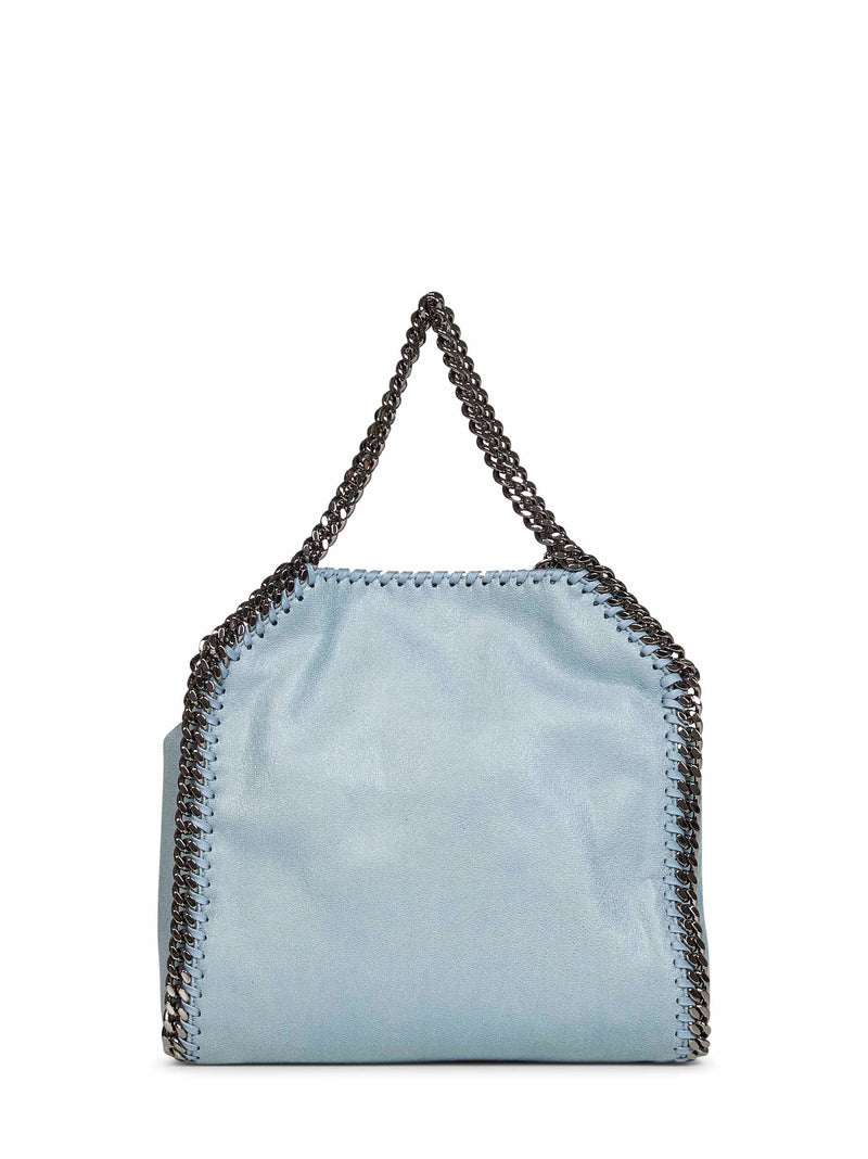 Stella Mccartney Falabella Shoulder Bag — Blue Polyester