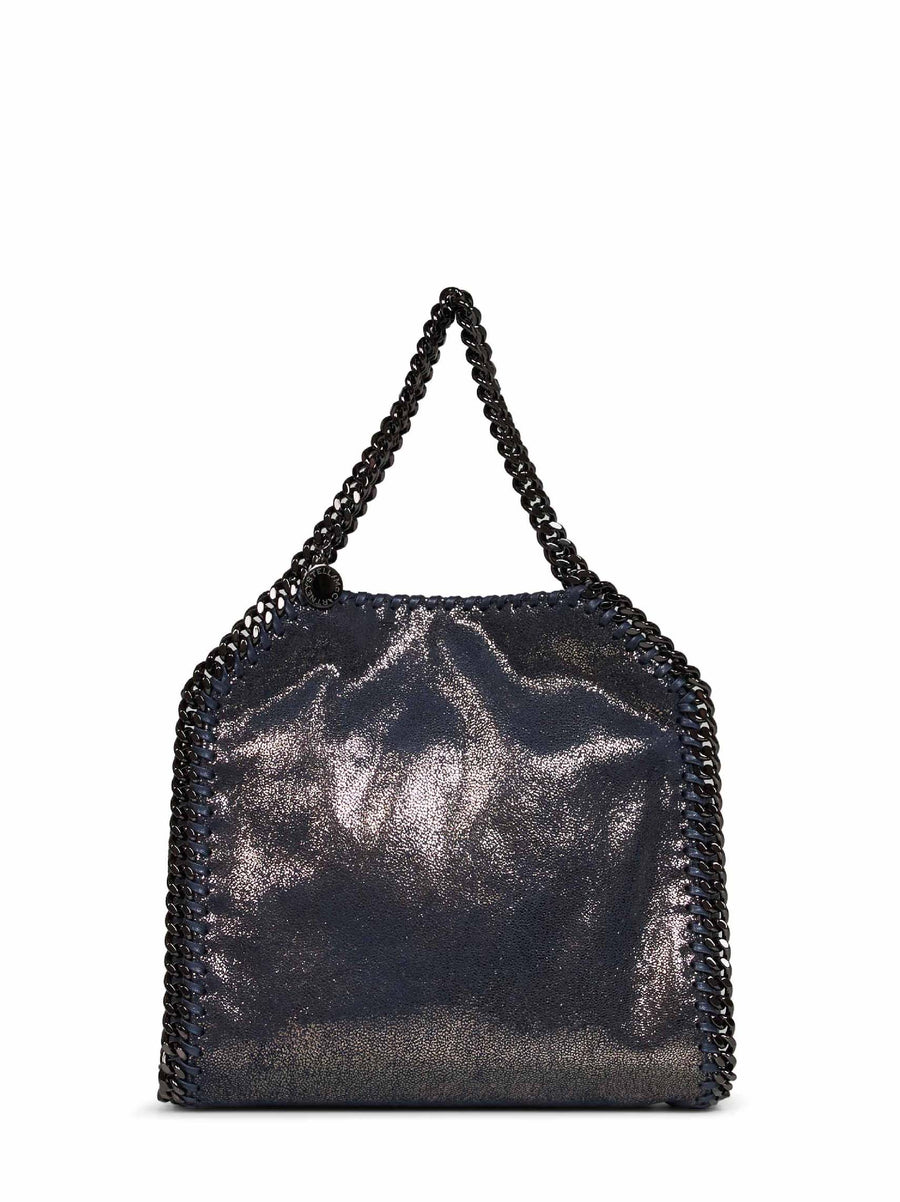 Stella Mccartney Falabella Tote Bag — Navy Polyester
