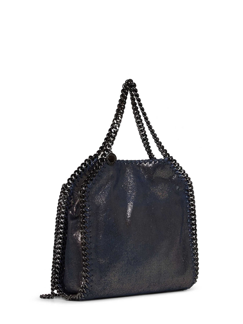Stella Mccartney Falabella Tote Bag — Navy Polyester