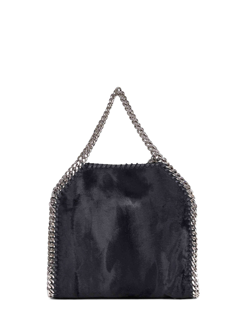 Stella Mccartney Falabella Mini Bag — Black Polyester