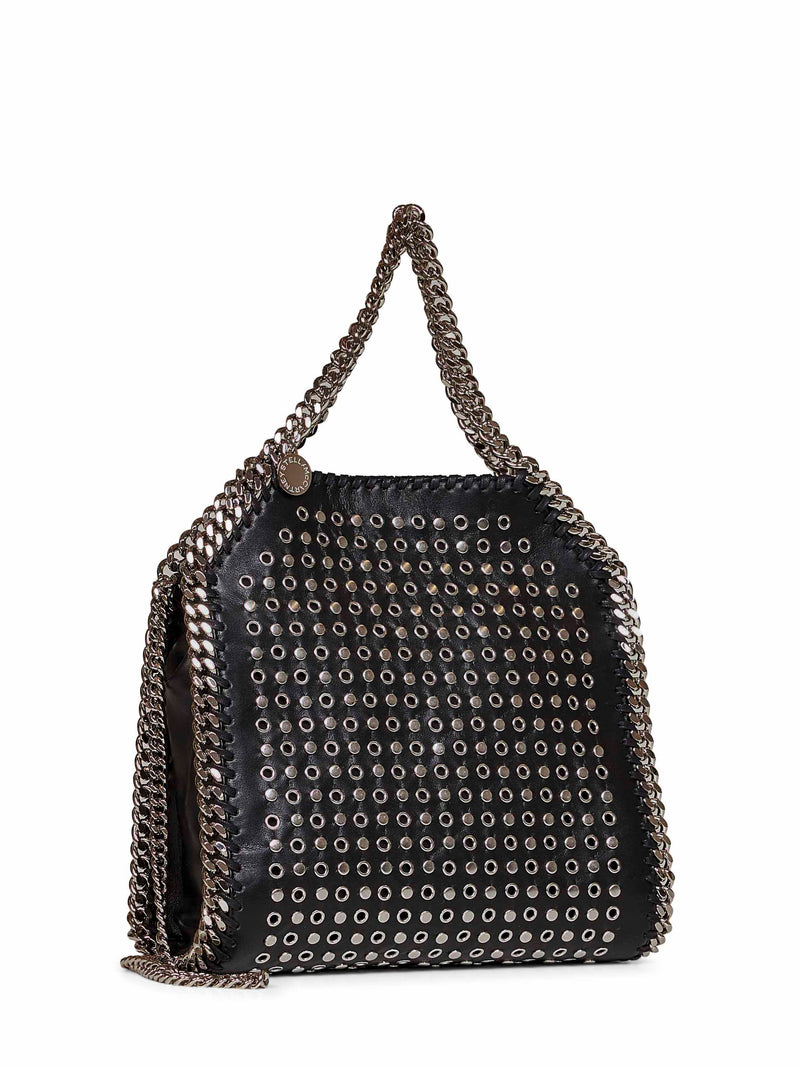 Stella Mccartney Falabella Shoulder Bag — Black Polyester