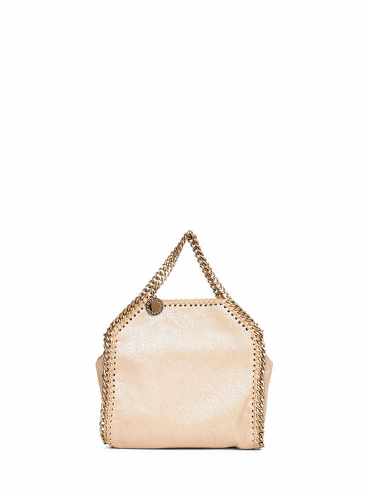 Stella Mccartney Falabella Tiny Mini Bag — Gold Polyester