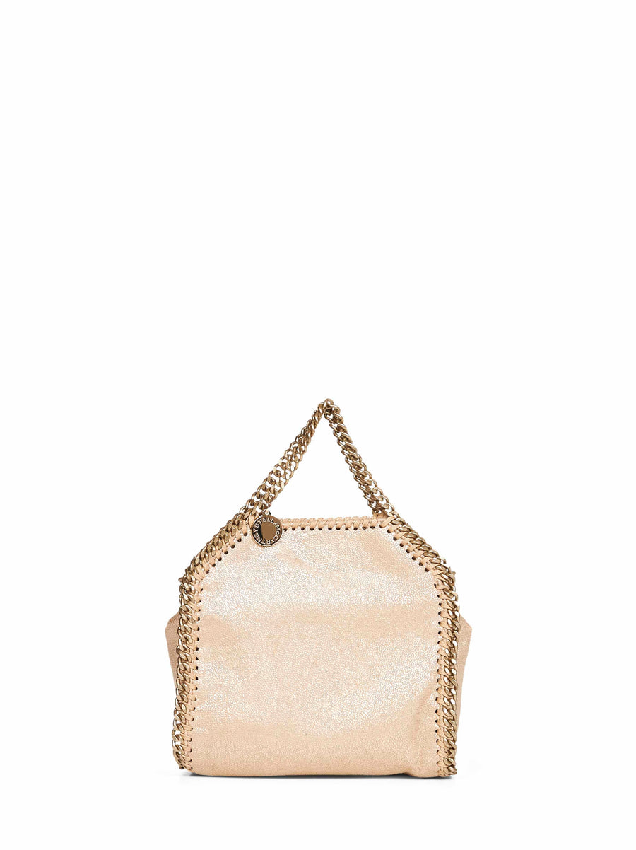 Stella Mccartney Falabella Tiny Mini Bag — Gold Polyester