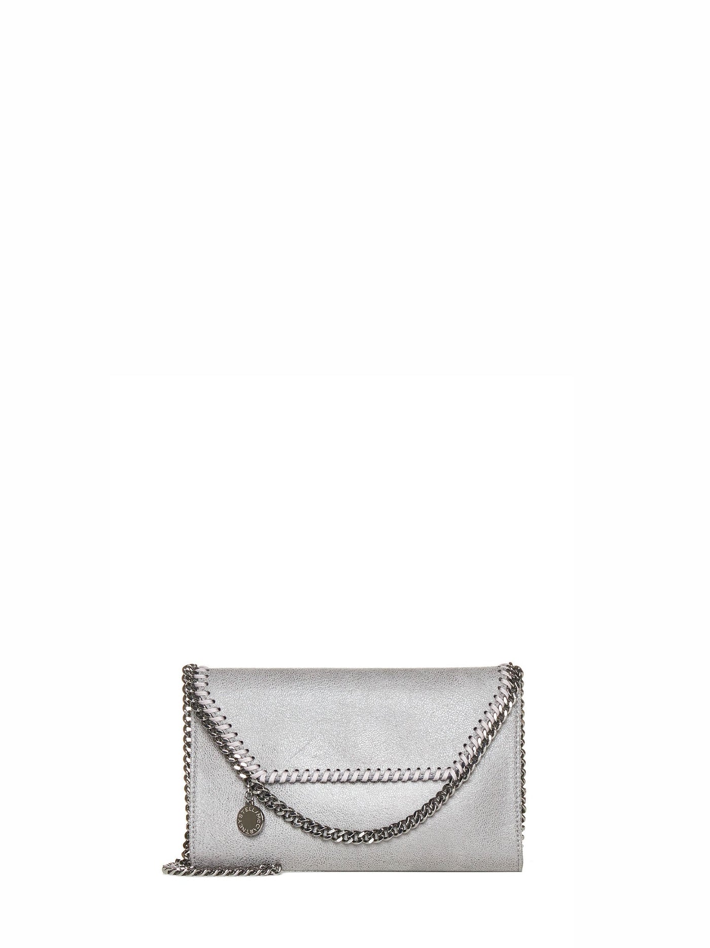 Stella Mccartney Crossbody Bag — Gray Polyester