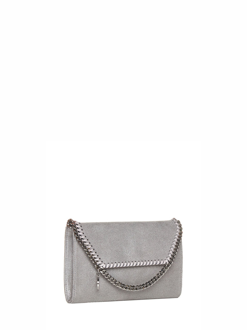 Stella Mccartney Crossbody Bag — Gray Polyester