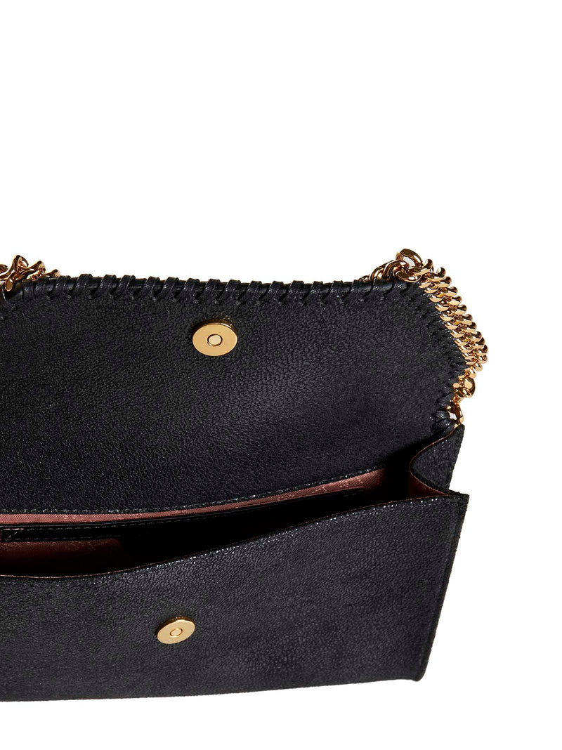 Stella Mccartney Falabella Crossbody Bag — Black Polyester