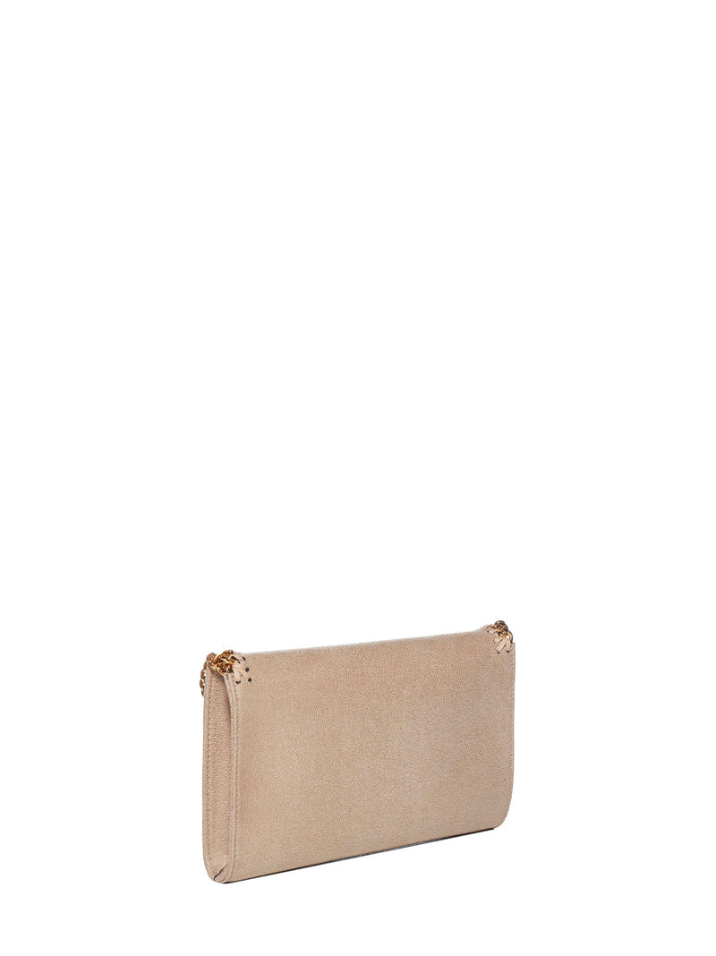 Stella Mccartney Falabella Crossbody Bag — Beige Polyester