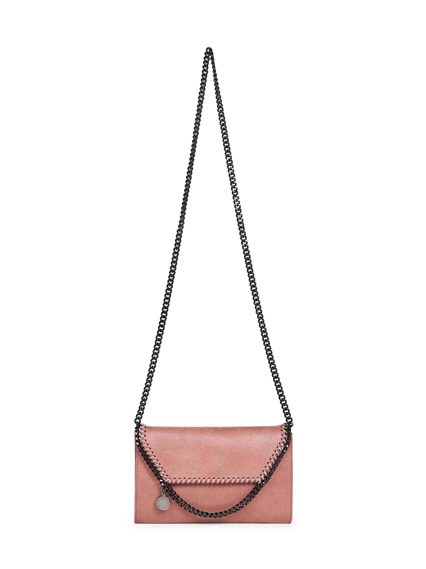Stella Mccartney Falabella Crossbody Bag — Pink Polyester