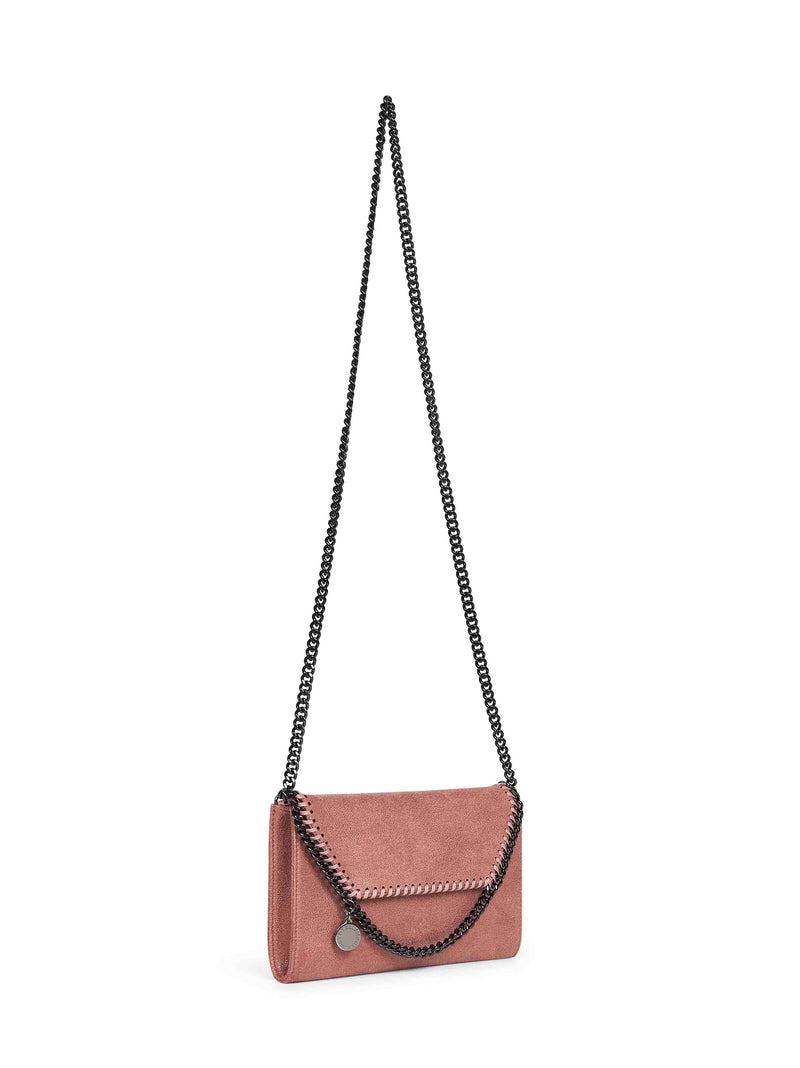 Stella Mccartney Falabella Crossbody Bag — Pink Polyester