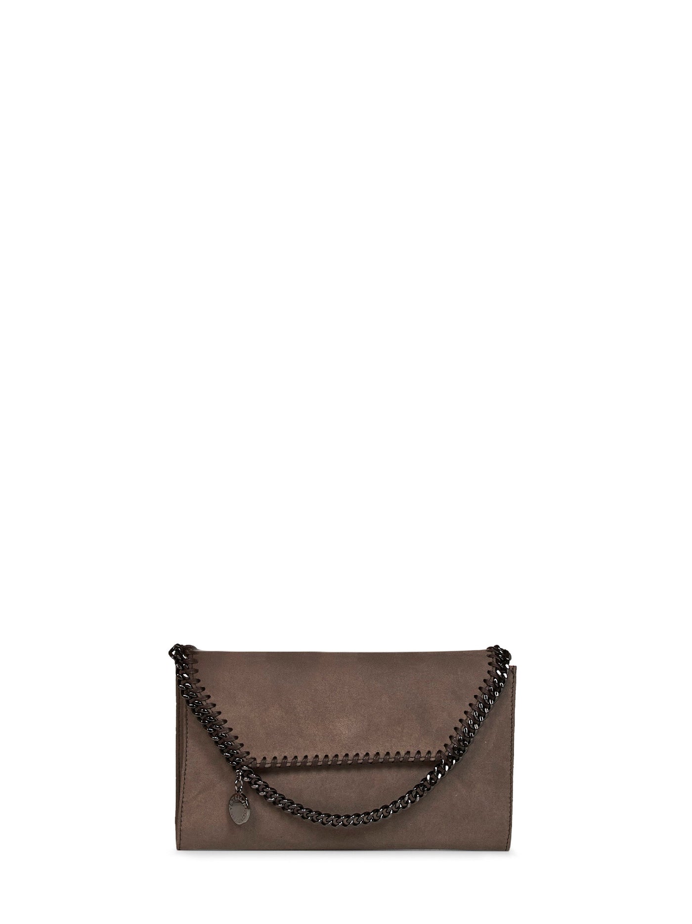 Stella Mccartney Falabella Crossbody Bag — Brown Polyamide