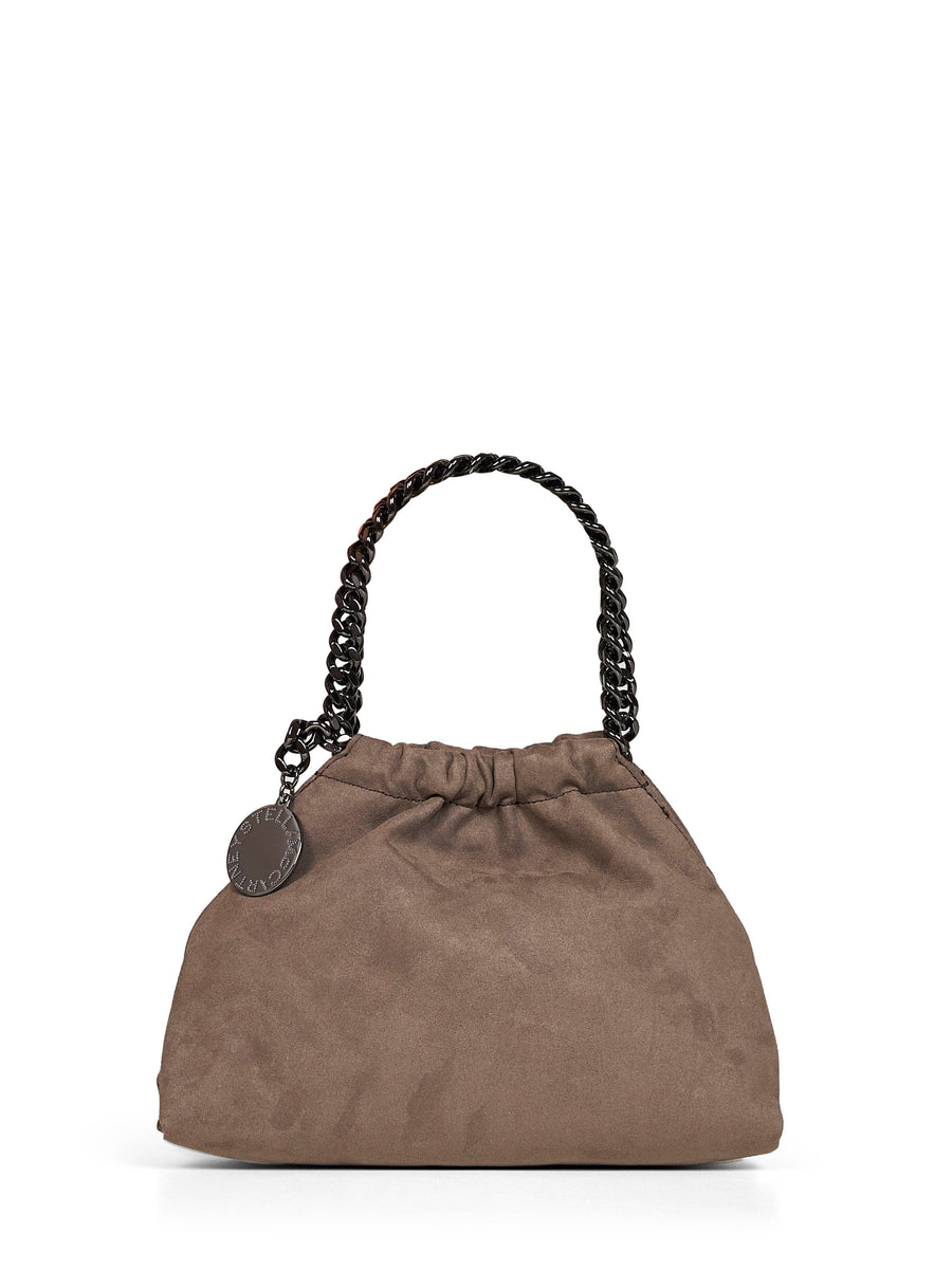 Stella Mccartney Falabella Crossbody Bag — Brown Polyamide