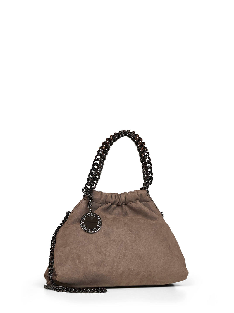 Stella Mccartney Falabella Crossbody Bag — Brown Polyamide