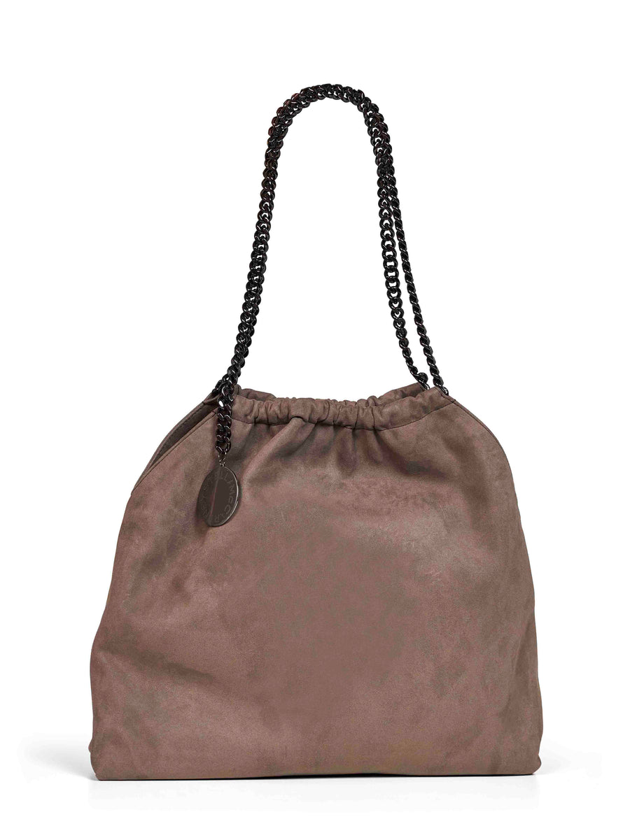 Stella Mccartney Shoulder Bag — Brown Polyamide
