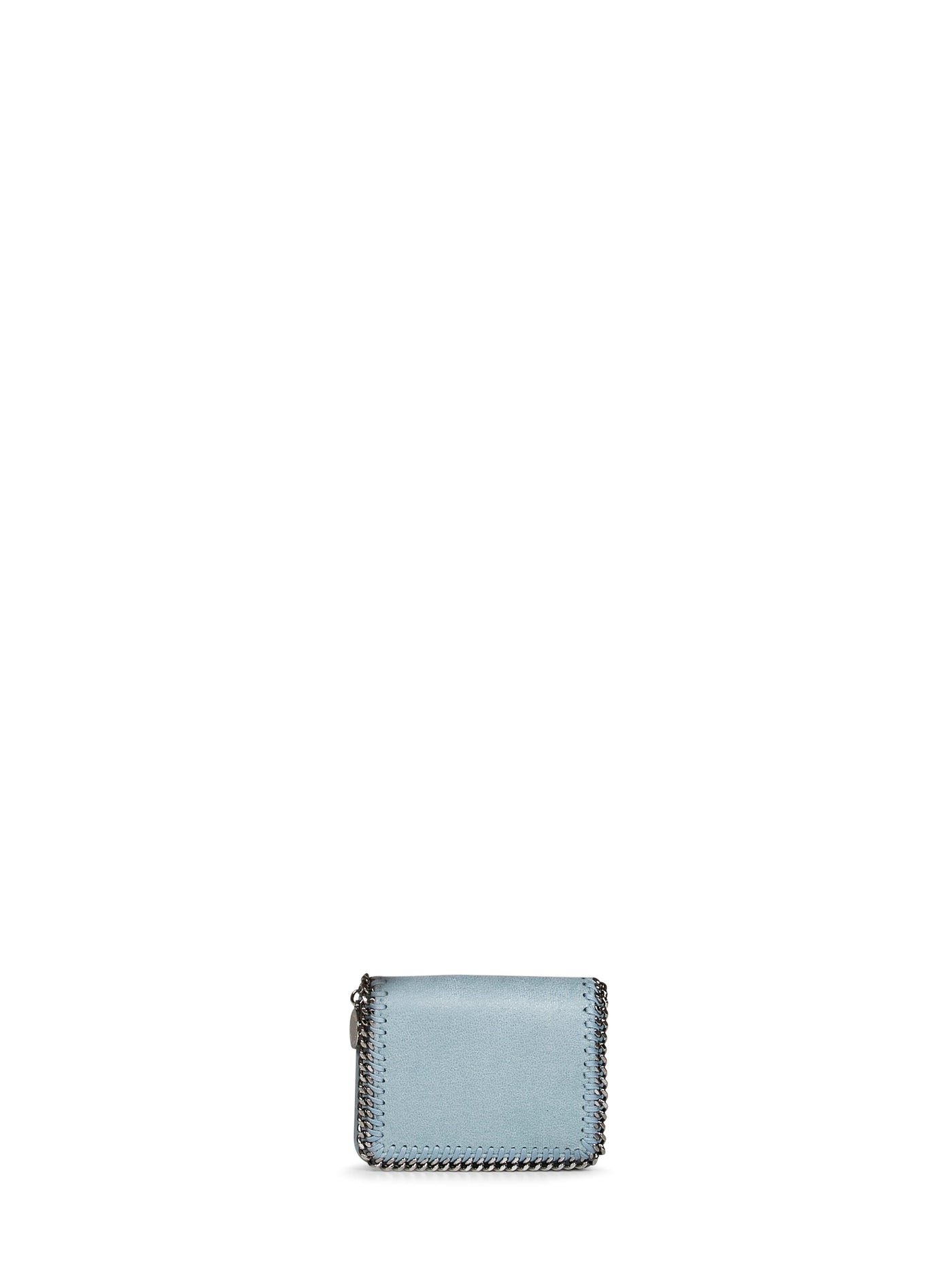 Stella Mccartney Falabella Bi-Fold Wallet — Blue Polyester