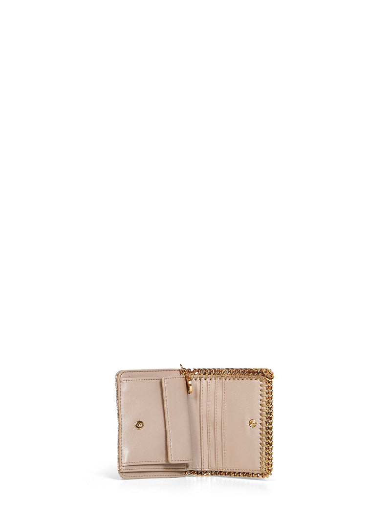 Stella Mccartney Falabella Wallet — Gold Polyester