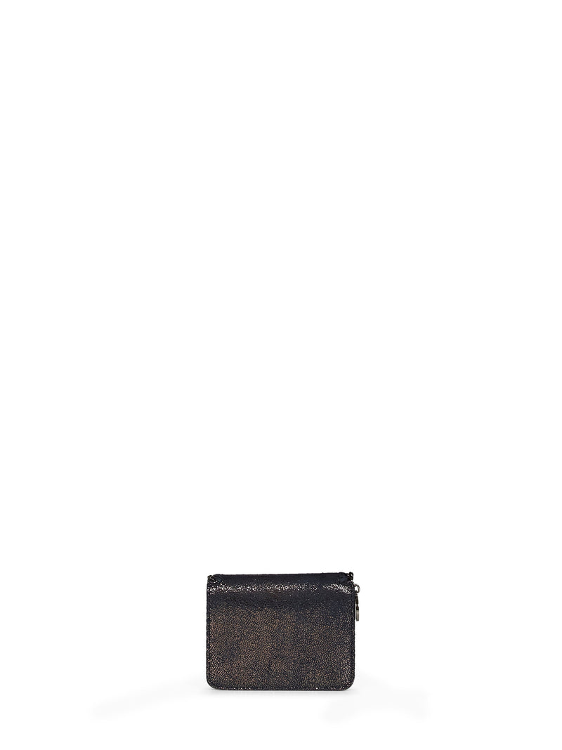Stella Mccartney Falabella Wallet — Navy Polyester