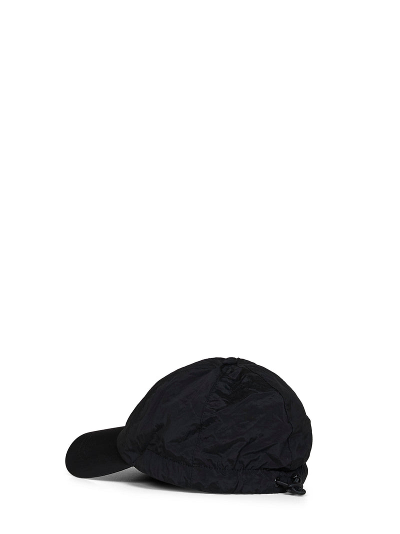 Stone Island L2s159100011s0076v0029 Baseball Cap — Black Polyamide Caps