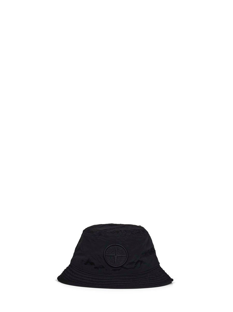 Stone Island L2s159100012s0076v0029 Bucket Hat — Black Polyamide