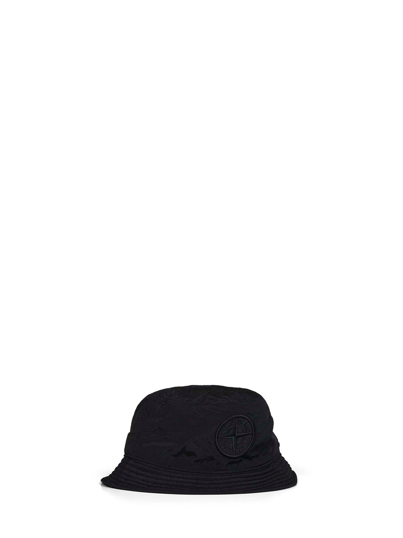 Stone Island L2s159100012s0076v0029 Bucket Hat — Black Polyamide