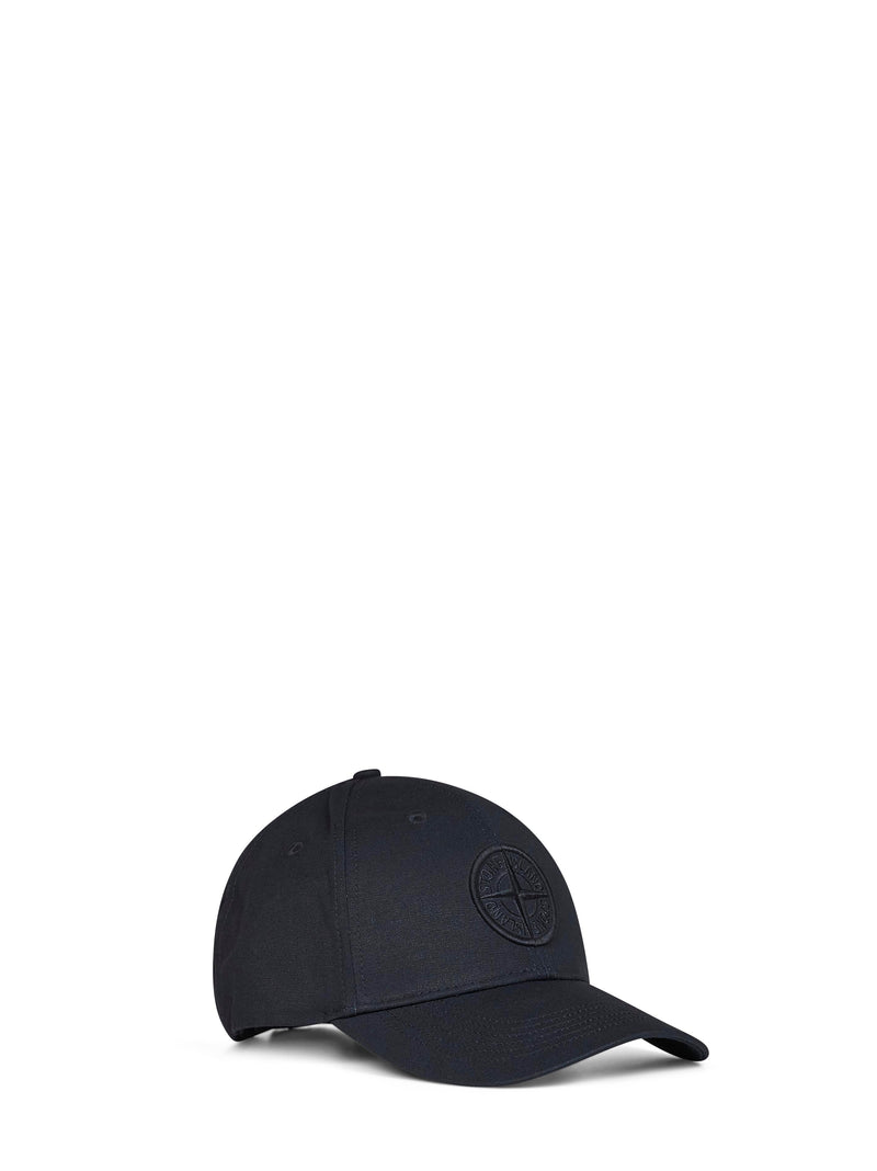 Stone Island L2s159100013s0248v0029 Cotton Rep Baseball Cap — Black Caps