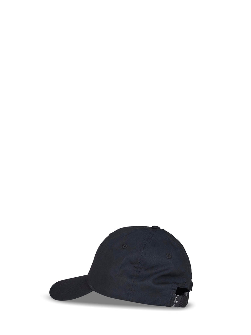 Stone Island L2s159100013s0248v0029 Cotton Rep Baseball Cap — Black Caps