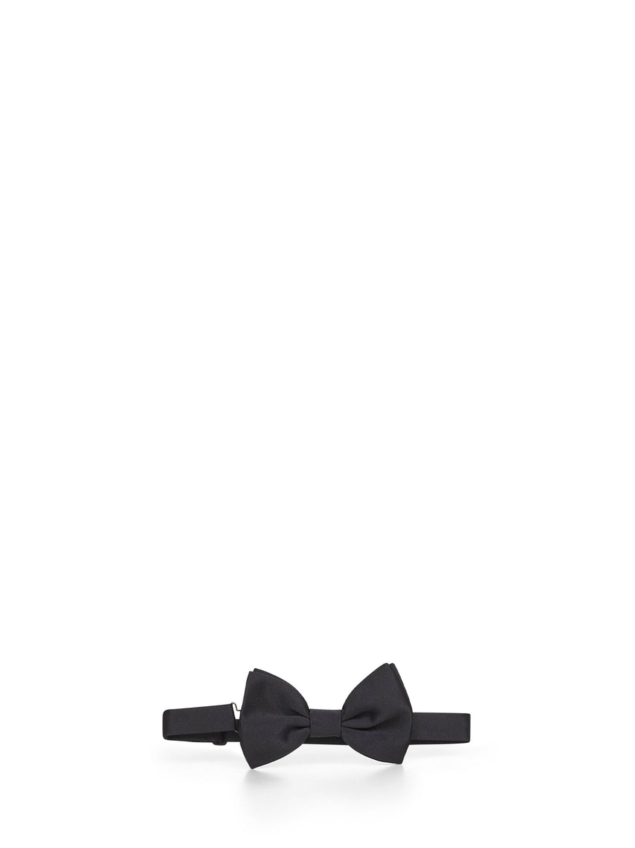 Tagliatore Papillona Bow Tie — Black Polyester Ties