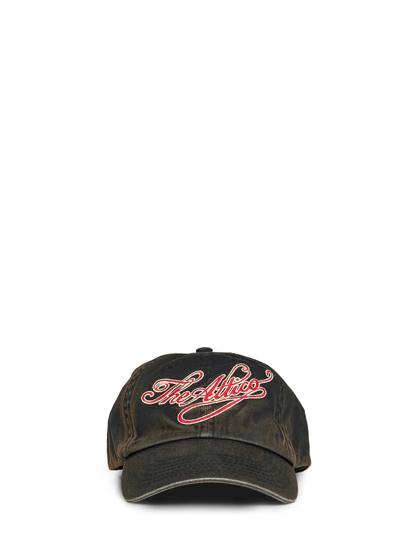 The Attico 261wac00041ccc131ta121 Baseball Cap — Black Cotton Caps