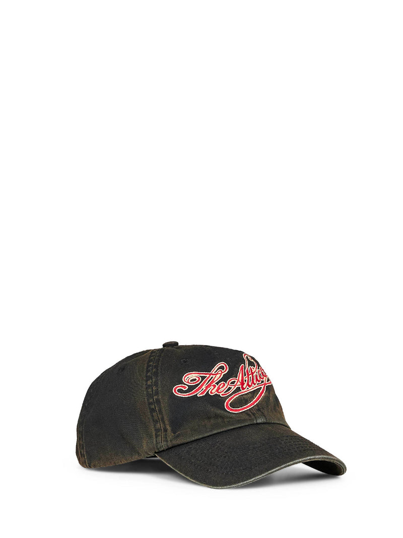 The Attico 261wac00041ccc131ta121 Baseball Cap — Black Cotton Caps