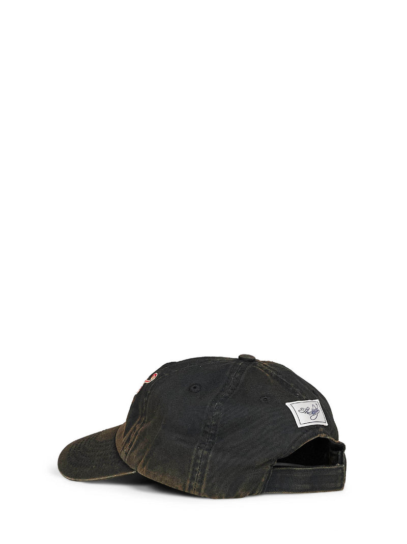 The Attico 261wac00041ccc131ta121 Baseball Cap — Black Cotton Caps